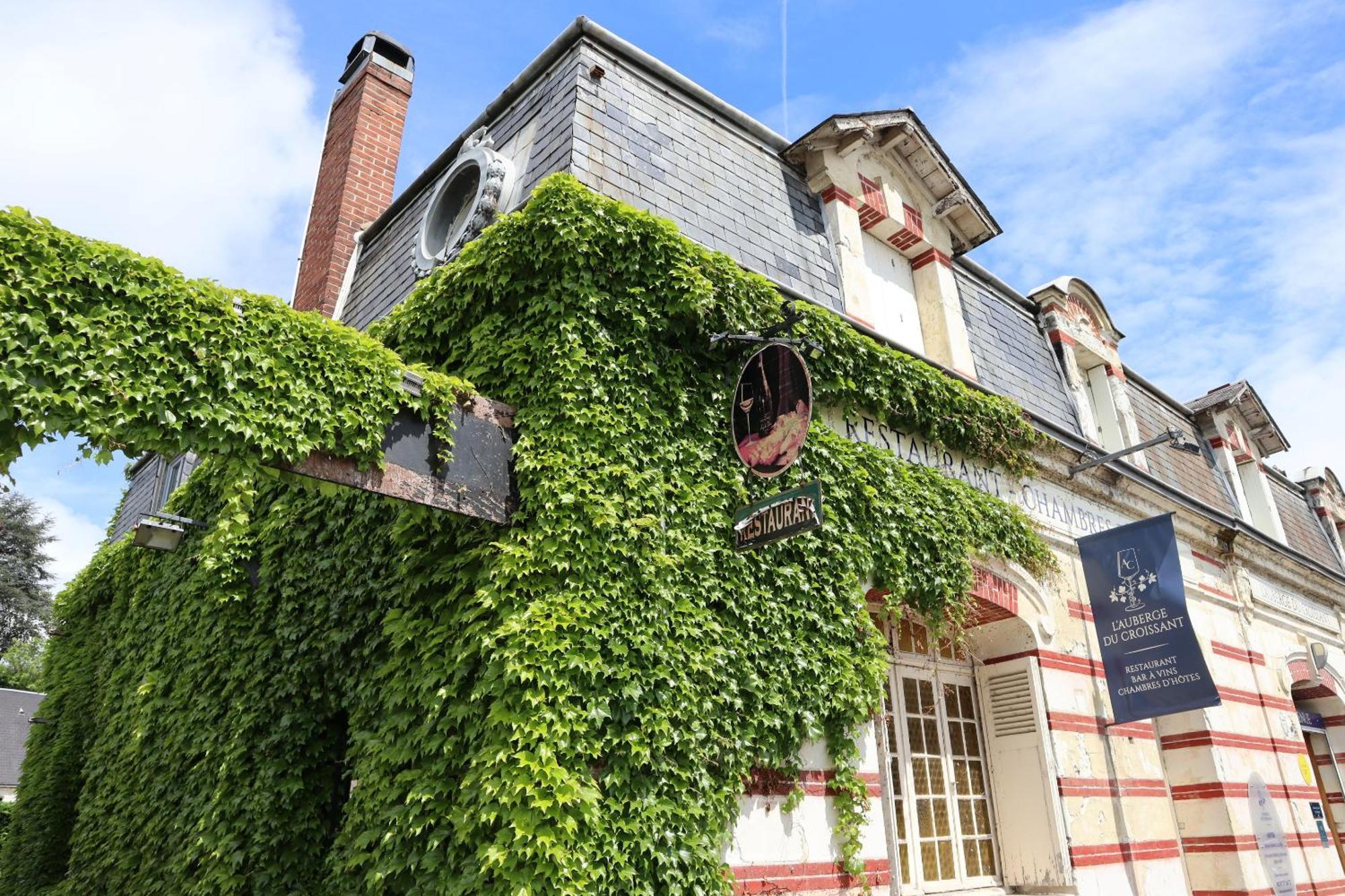 L'Auberge du Croissant Rochecorbon Extérieur photo